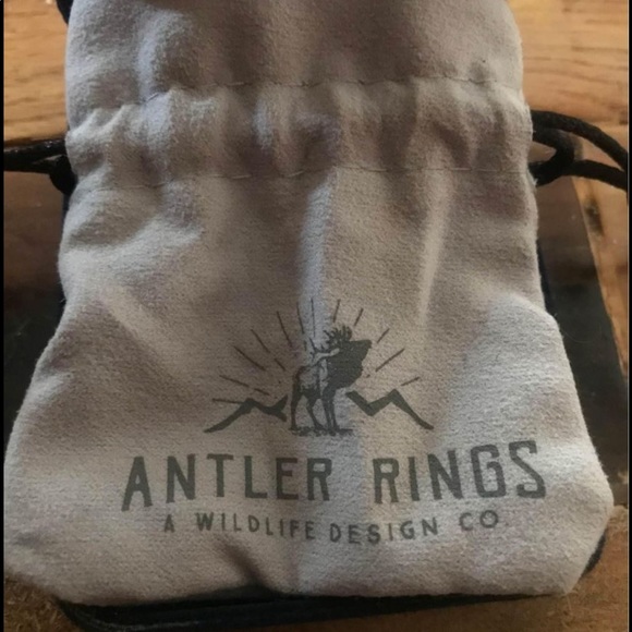 Size 12 Men’s wedding ring from antler rings - Picture 4 of 4